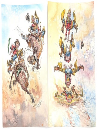 Ernest Franklin. The Cowboy ABC. Twenty Original Drawings.