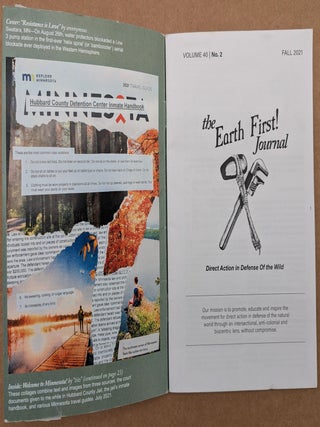 Earth First Journal! Direct Action in Defense of the Wild. Volume 40, Number 2. Fall 2021.
