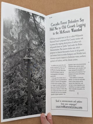 Earth First Journal! Direct Action in Defense of the Wild. Volume 40, Number 2. Fall 2021.