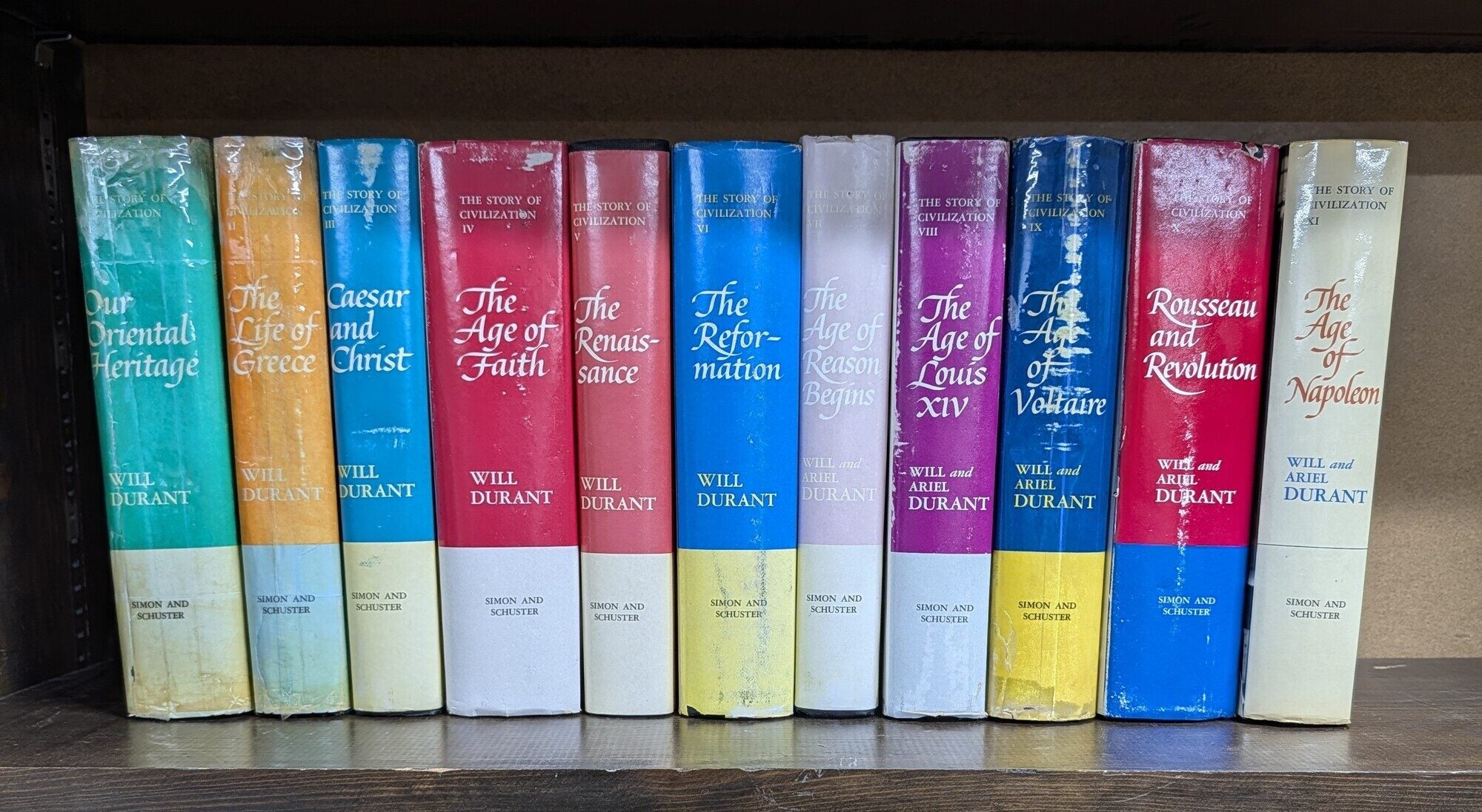 The Story of Civilization 11 volumes | Will Durant, Ariel Durant ...