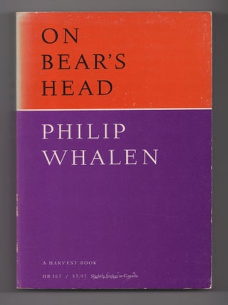 Item #70713 On Bear's Head. Philip Whalen