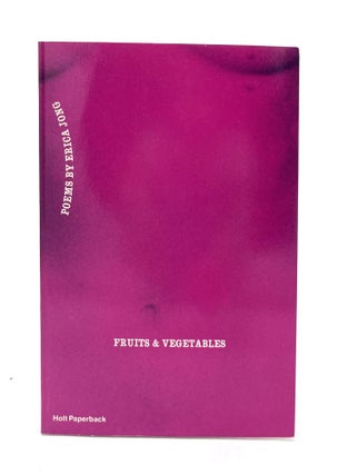 Item #70722 Fruits and Vegetables. Erica Jong