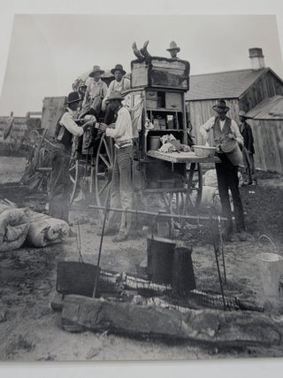 Item #70757 Cowboy Photographs. Eight Historical Reproductions. Frank Sherman, Colorado