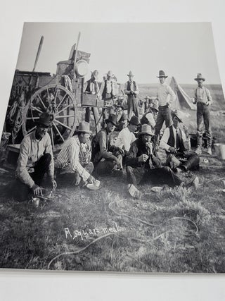 Cowboy Photographs. Eight Historical Reproductions