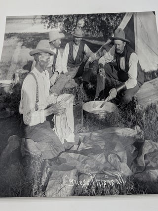 Cowboy Photographs. Eight Historical Reproductions