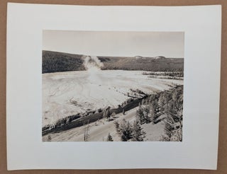 Item #70769 37753. Excelsior Geyser Crater, Yellowstone National Park. J. E. Haynes, Jack Ellis...