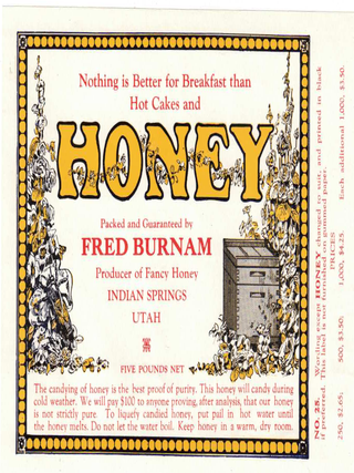 Item #70993 Nothing is Better for Breakfast than Hot Cakes and HONEY Packed and Guaranteed by...