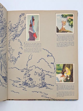Walt Disney's Alice i eventyrland (Trading Card Album complete with all 144 trading cards)