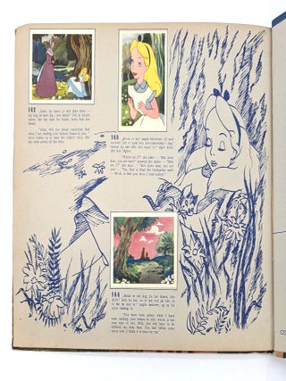 Walt Disney's Alice i eventyrland (Trading Card Album complete with all 144 trading cards)