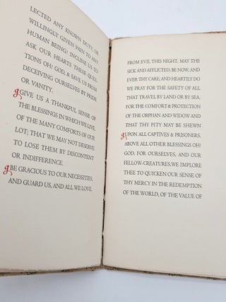 Three Evening Prayers by Jane Austen Now Published for the First Time by the Colt Press in San Francisco (with facsimile letter)