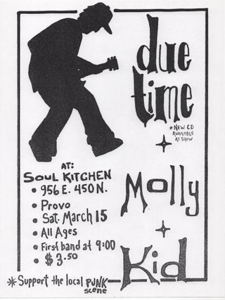 Salt Lake Live Music Poster and Flyer Collection (745 Items)
