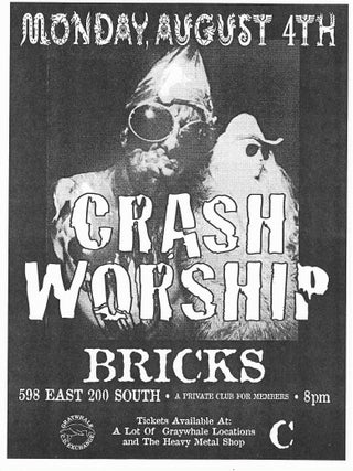 Salt Lake Live Music Poster and Flyer Collection (745 Items)