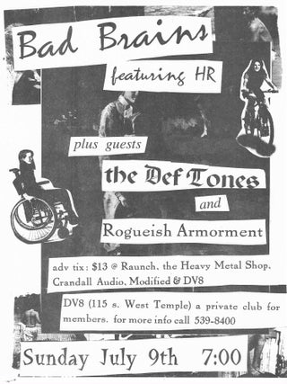 Salt Lake Live Music Poster and Flyer Collection (745 Items)