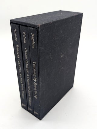 Item #71305 Pablita Velarde: In Her Own Words; Helen Hardin: A Straight Line Curved; Teaching My...