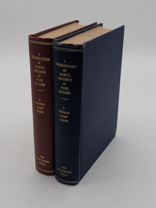 Item #71317 Immanuel Kant's Critique of Pure Reason (Spine title: A Translation of Kant's...