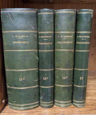 Prodromus Systematis Naturalis Regni Vegetabilis, Sive Enumeratio Contracta Ordinum Generum Specierumque Plantarum Huc Usque Cognitarum, Juxta Methodi Naturalis Normas Digesta (17 volumes in 21 books)