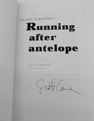 Running After Antelope