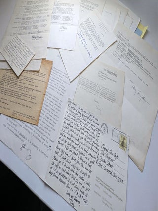 Archive of Correspondence to Cheryl Van Dyke, Manager of The Imprint Bookstore.