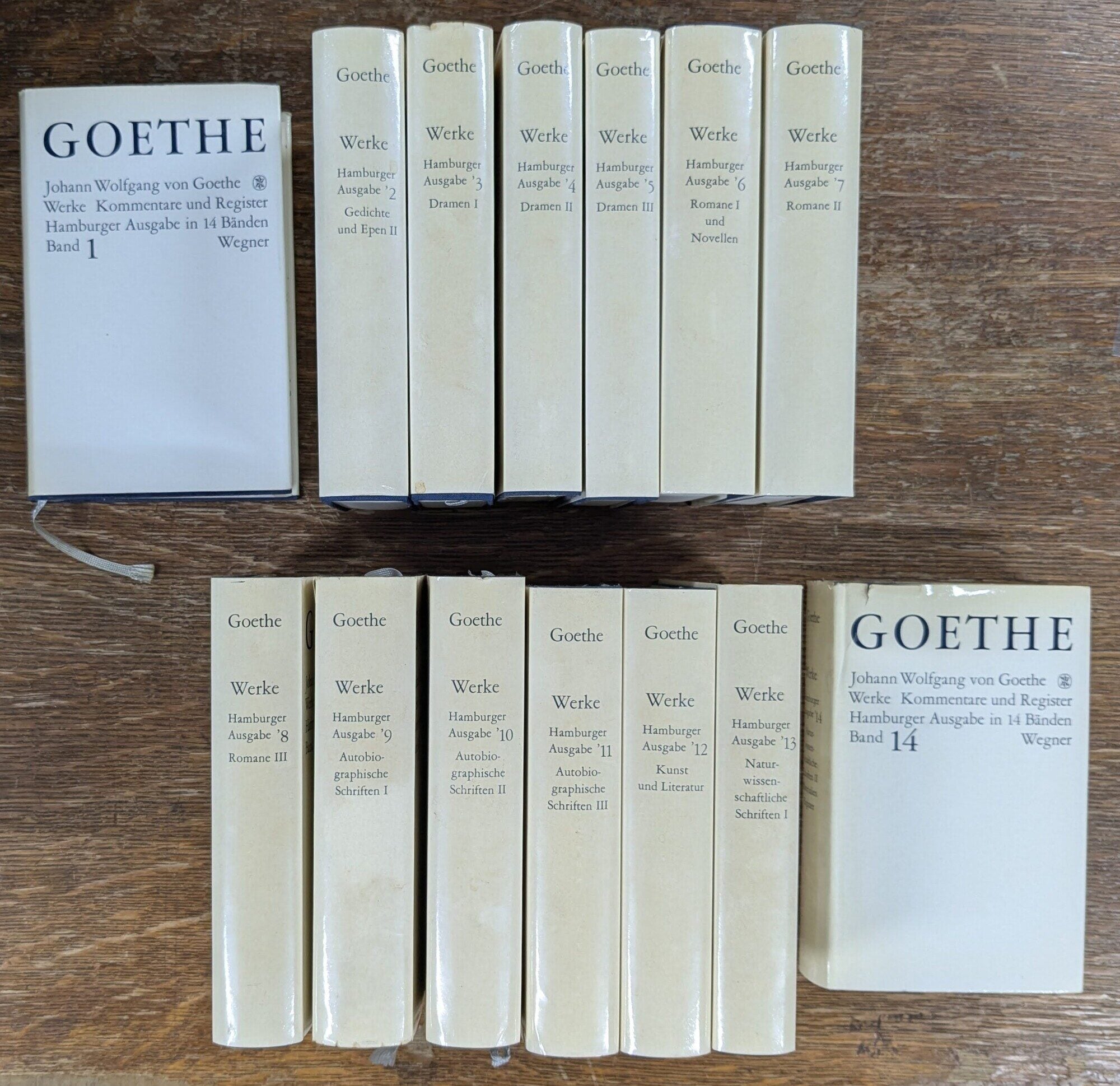 Goethe Complete Works Goethes Werke: Hamburger Ausgabe in 14 Banden. Goethe's Works: Hamburg ...