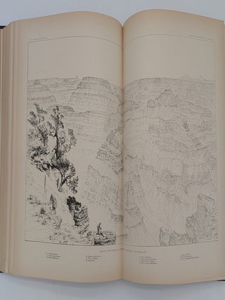 Tertiary History of the Grand Canon with Atlas to Accompany the Monograph on the Tertiary History of the Grand Canon District (two volume set)