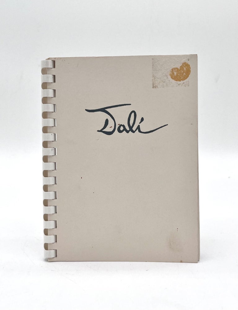 Item #71672 Catalog of Works By Salvador Dali (Spanish 1904- ) in Public Museum Collections