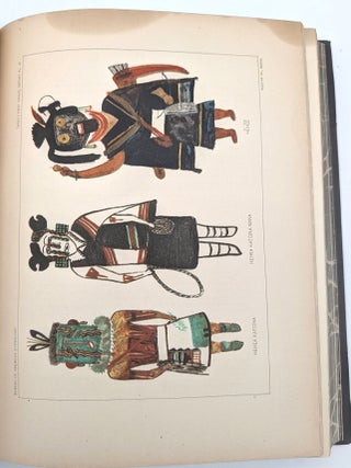 [21st] Twenty-First Annual Report of the Bureau of American Ethnology to the Secretary of the Smithsonian Institution, 1899-1900 by J.W. Powell Director: Hopi Katcinas Drawn by Native Artists; Iroquoian Cosmology