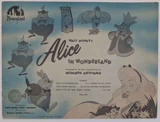 Item #72239 Alice in Wonderland. Arranged for the Early Grade Pianist. Howard Kasschau, Piano Music