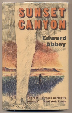 Item #7592 Sunset Canyon. Edward Abbey